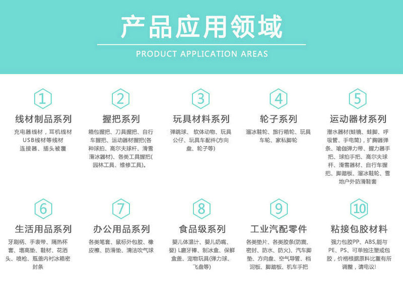 TPE橡膠的應用